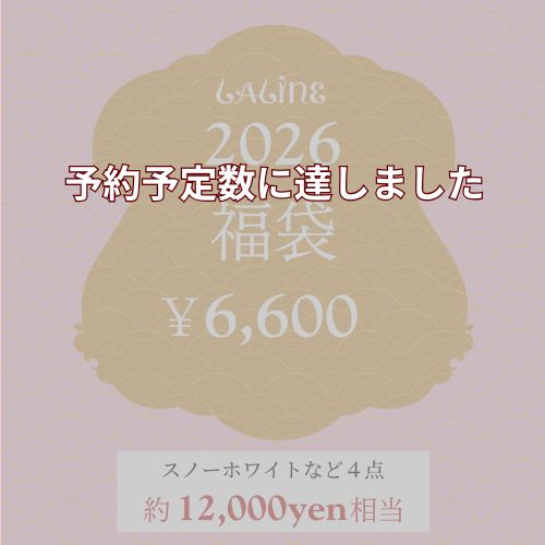 【予約販売 1月初旬お届け】　2026 Laline 福袋 スノーホワイト 6000